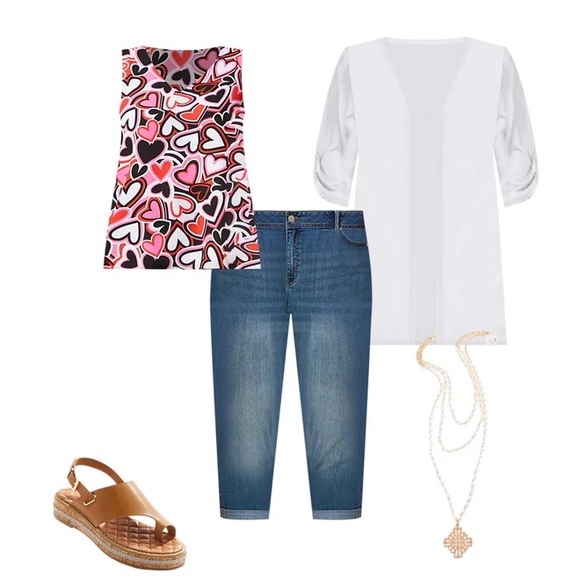 Cato | LAYERED LONG PEARL PENDANT NECKLACE - Picture 4 of 5